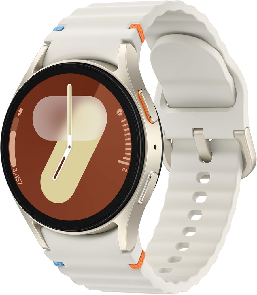 Samsung Galaxy Watch 7 40mm LTE AI Smartwatch w/Energy Score, Wellness Tips, Heart Rate Tracking, Slaapmonitor, Fitness Tracker, 2024, Cream [US Versie, 1Yr Fabrikant Garantie]