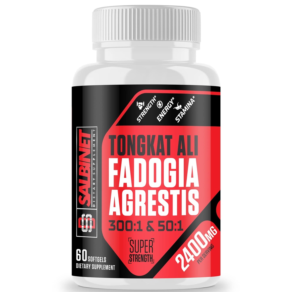 2400mg Fadogia Agrestis Tongkat Ali Supplementen - Derde Getest - 1400mg Fadogia Agrestis & 1000mg Tongkat Ali, Maximale sterkte, Spiermassa & Athletische prestaties