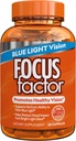 Focus Factor Blue Light Formula (60 telling) - Oogvitaminen met Blue Light Filtration Ondersteuning - Lutein en Zeaxanthine Supplement met Vitamine C, Vitamine E, Lutemax 2020® - Ooggezondheid bevorderen