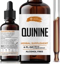 SIRUNES Quinine Tinctuur Extract Quinine Gedroogde Bark Kruidensupplement Quinine Immuun Systeem Ondersteuning Cinchona Bark Liquid Drops Alcohol en Gluten Free-4 fl Oz