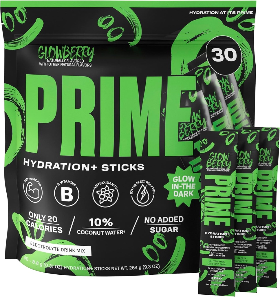 PRIME HYDRATION+ Sticks GLOWBERRY 