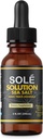 Qei Sole Sea Salt - samengesteld uit natriumchloride, kalium, ijzer, calcium, magnesium, koper, zink en meer. (Big, 8 0z)