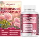 Menopauze supplementen voor vrouwen, ondersteuning Hot Flashes & Night Sweats, met Black Cohosh, DIM & Avond Primrose, Hormonal Balance & Mood Support 60 Capsules