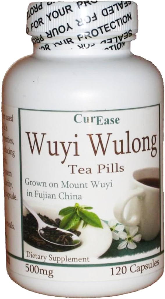 Wuyi Wulong Thee Capsules 500mg 120 Capsules 60 Serves