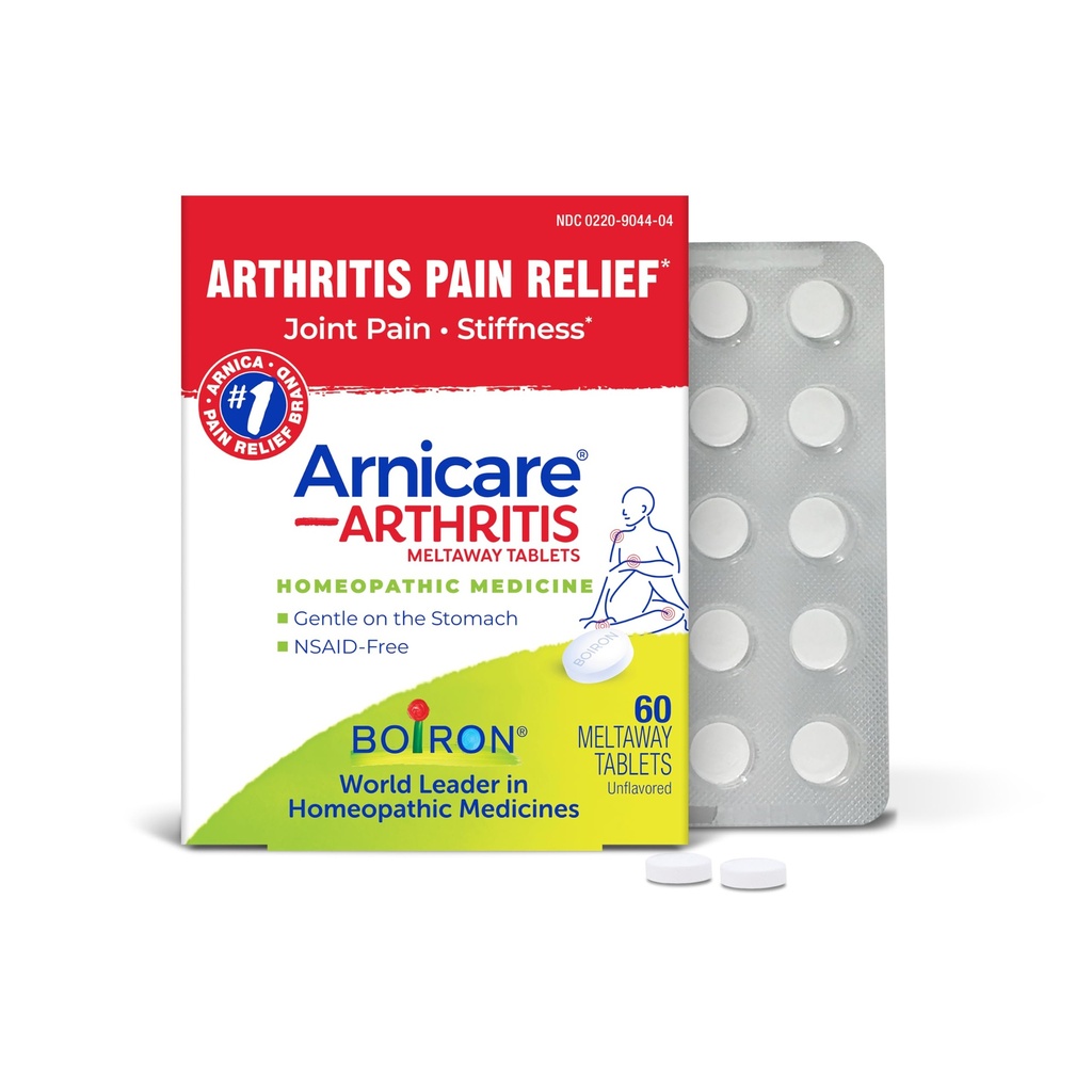 Boiron Arnicare Artritis Tabletten voor Artritis Pijn Verlichting, gewrichtspijn en reumatische pijn - 60 Tel.
