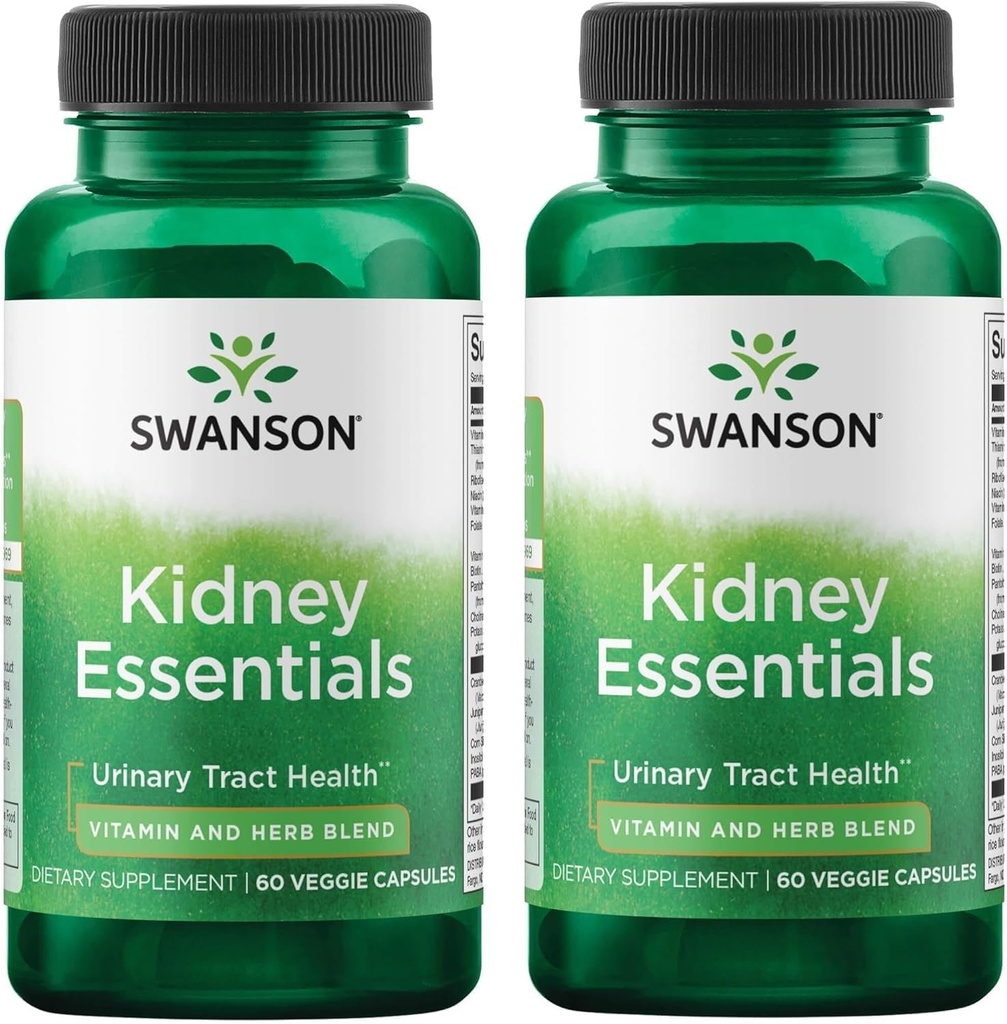 Swanson Rein Essentials 60 Capsules de Veg (2 Pack)