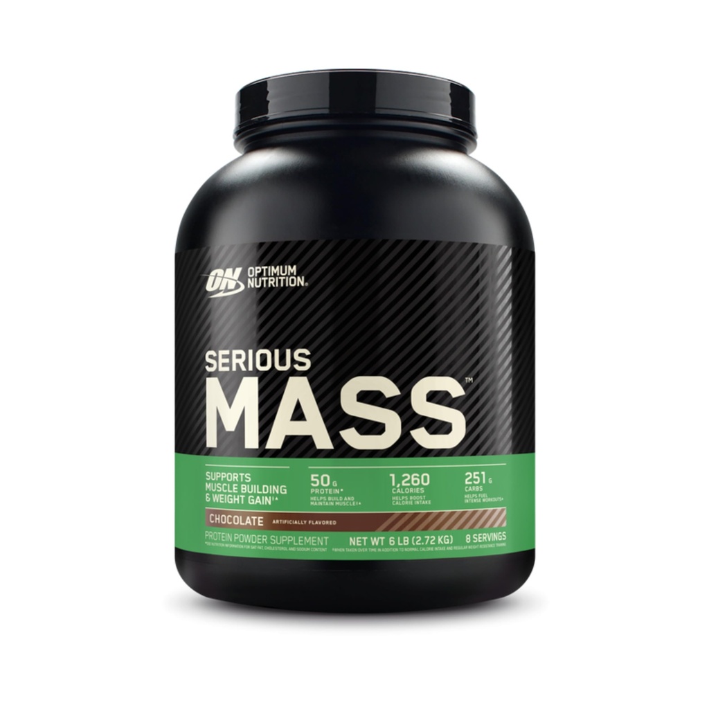 Alimentation optimale Masse grave, poudre de protéines gaineuses de poids, gaineur de masse, vitamine C et zinc pour le soutien immunitaire, créatine, chocolat, 6 livres (paquetage mai Vary)