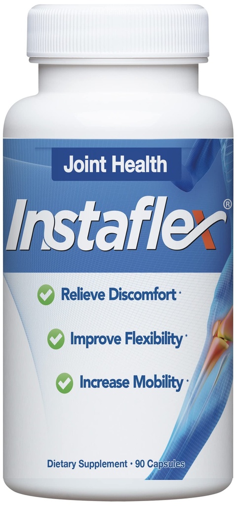 Instaflex Joint Support Supplement - Klinisch bestudeerde Joint Relief Blend van Glucosamine, MSM, White Willow, Kurkuma, Gember, Cayenne, Hyaluronzuur - 90 capsules