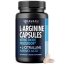 L-Arginine Capsules met L-Citrulline - Nitric Oxide Supplement - L Arginine en L Citrulline Blend - 120 Telling - Vegan, Non-GMO Capsules voor prestaties, duurzaamheid en spierondersteuning - 2 maanden levering