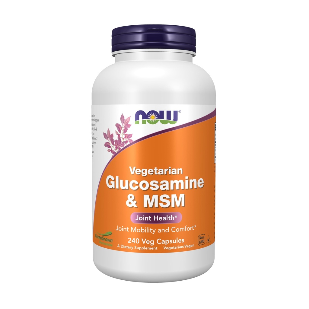 NuFoods Vegetarische Glucosamine & MSM Joint Health 240 Veg Capsules