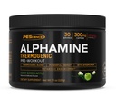 PEScience Alphamine Thermogenic Pre Workout, Fat Burner Pre Workout Energy Powder met L-Carnitine, Sour Green Apple, 60 scoops