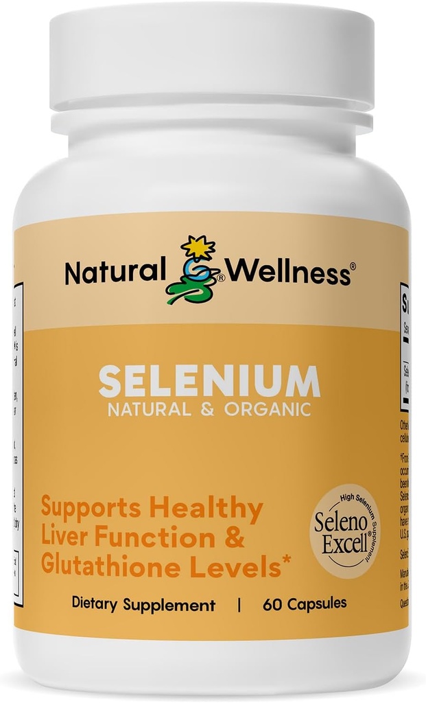 Natuurlijke Wellness Biologisch Selenium 200 mcg 