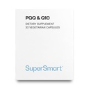 Supersmart - PQQ & Q10 (CoQ10) - Antioxydant puissant utilisé pour protéger les mitochondries jusqu'à 20% pour les cellules vieillissantes.