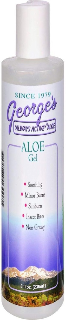George's Aloë Vera Gel, 8 Ounce
