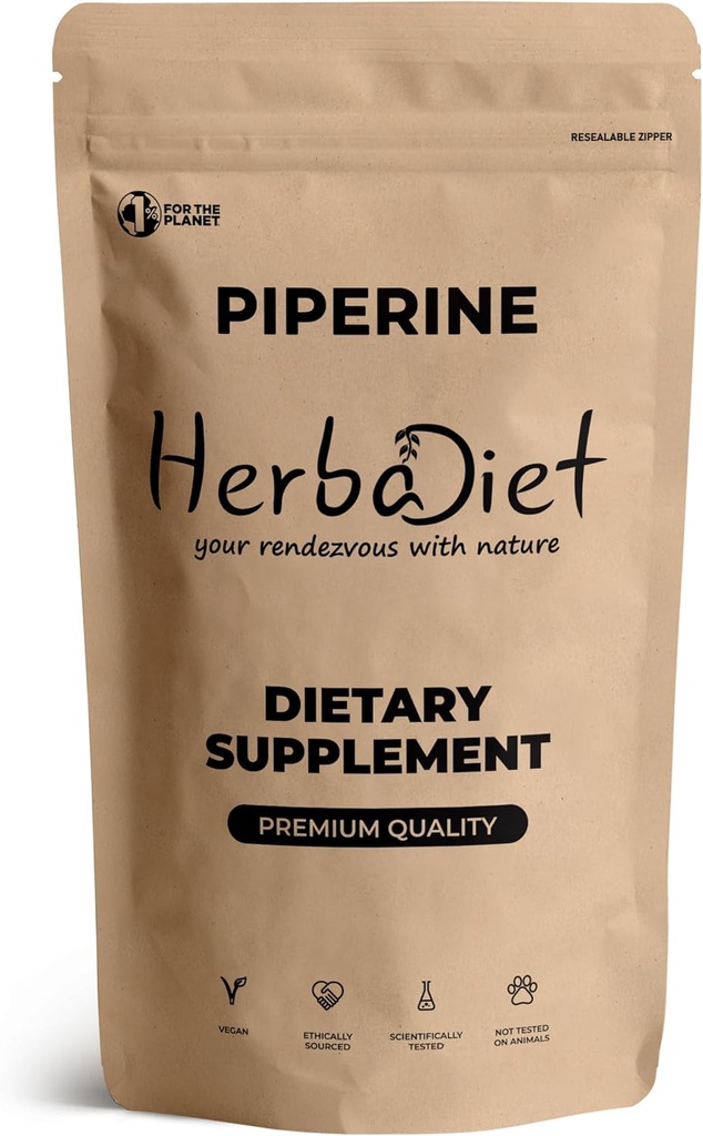Herbadiet Piperine 95% Poeder 