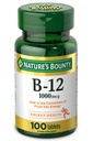 Nature's Bounty Vitamine B12, Ondersteunt Energie Metabolisme, 1000 mcg, 100 Tel,.