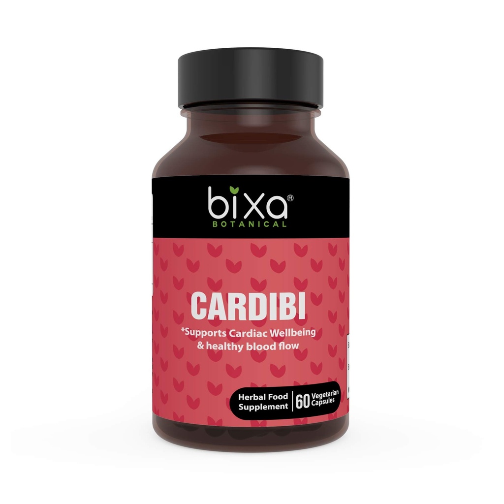 Ayurvedic Natural Herbal Supplement CARDIB Capsules Pure Authentic Premium Quality 60 Veg Capsules (450mg) (met Arjuna, Gugul, Punarnava, Trikatu Poeder en Knoflook Extract)