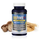 American BioSciences ImmPower Plus, AHCC & Fermented Tarwekiemextract Kruidensupplement, 550mg per capsule voor Immune Support, Onderhoudt Natuurlijke Killer Cell activiteit, Verpakking van 1, 60 Veggie Capsules