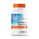 Meilleur spectre de ménopause du docteur avec EstroG-100, non-OGM, végétalien, sans gluten, sans soja, bouchons de légumes, 30 comtes