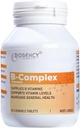 B-complex Dieetsupplement - Bevat alle B-vitaminen inclusief B12, B1, B2, B5, B6, B7, Foliumzuur voor energieondersteuning Stressrelief Immunity Enhancement, 1 Pack 60 Tablets