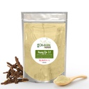 Dimmak Herbes organiques Scutellaria Baicalensis Chinese Skullcap Racine (Huang Qin) Poudre d'extrait 5:1 de laboratoire testée en poudre d'herbe chinoise premium Radix Scutellariae sous forme d'extrait de potentiel - 4oz (112g)