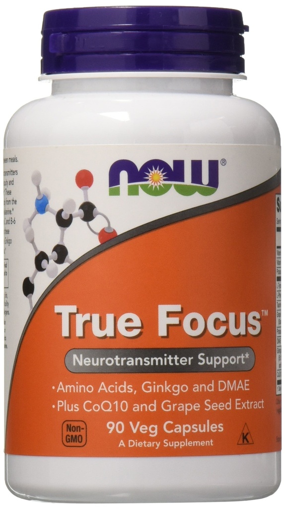 Nourritures True Focus, 90 gélules (2 paquets)