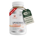 Liposomale vitamine C 1400mg- 180 Vegan Capsules- China Vrije ingrediënten, vetoplosbare hoge Absorptie VIT C- Ondersteunt gezond immuunsysteem & collageen Booster- Krachtige antioxidant ondersteuning Supplement