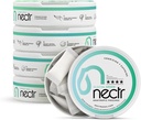 Nectr Energy Nootropic Pouches Glacial Green Wintergreen Cafeine Pouches met Cognizin® Citicoline. Suikervrije hersenen. Glad, Sustained Focus & Energy Supplement - 5 Pucks van 16st