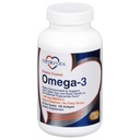 Omega-3 Suppléments d'huile de poisson entérique, forme de triglycéride, 1100 mg Acides gras entériques totaux Omega-3, softgels entériques spéciaux, non laitiers et sans gluten, sans Burps de poisson - 180 Nombre