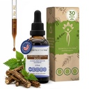Geheimen van de Stam stekende brandnetel Alcoholvrije Liquid Extract, Stinkende Brandnetel (Urtica Dioica) Gedroogde Wortel (2 FL OZ)