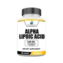 American Standard Supplements Alpha Lipoic Acid 1300mg per portie - Veganistisch, Glutenvrij, Non-GMO, 90 Capsules, 45 porties