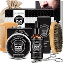 MALE GOD Baard Kit w/Natural Ingredients, Geschikt voor alle huid, Verjaardagsgeschenken 