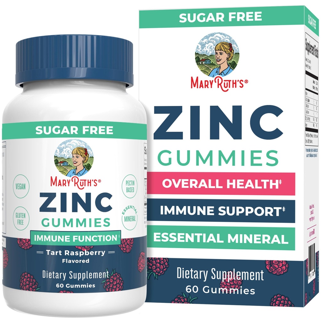 MaryRuth Organics Zink Gummy's 