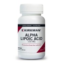 Kirkman Alpha Lipoïne Acid 100 mg - Hypoallergeen 120 Vegetarische Capsules