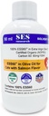SES Onderzoek C60 voor huisdieren in biologische extra Virgin olijfolie met zalmsmaak - Huisdieren Voedingssupplement - Antioxidantsupplement - Oplosmiddelvrij - Immunity Booster - Boosts Energy & Mood - Focus - 90ML