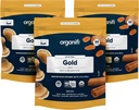 Organifi: Goud - Superfood Supplement Poeder- 90 Serves (3 Pack) - Stress Ondersteuning, Betere rust, ontspanning en bevordert rustgevende slaap - Kurkuma en Reishi Infused