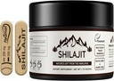 Shilajit Pure Himalaya met Fulvinezuur & 85+ Trace Minerals Shilajit voor mannen & vrouwen Golden Grade A Shilajit Resin Supplement met een kleine Bitter Proeve voor energie & Immuniteit - 50 Gram