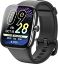 Tozo AMOLED S7 Smart Watch Bluetooth Bel 1.85 Inch Ultra HD Scherm, Dynamische wijzerplaten Berichten Push 100+ Sportmodi, Detecteer de menselijke gezondheid slaapmonitor met hoge batterijleven, Touch functie