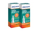 Zicam Intense Sinus Relief No-Drip Liquid Nasal Spray with Cooling Menthol & Eucalyptus, 0,5 Ounce (Pack of 2)