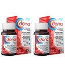 Dona Crystalline Glucosamine Sulfate, 750 Mg, pilules complémentaires pour le confort du genou et le soutien de santé interarmées, 750 Mg, 60 Compte (2 Pack).