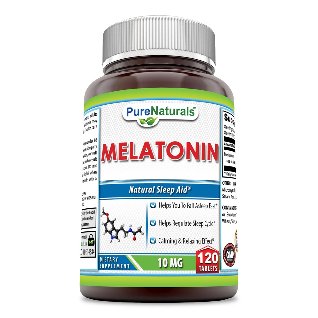 Pure Naturals Melatonine Supplement 