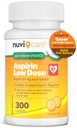 Low Dose Aspirine 81mg for Adults Coated Caplets - Vergelijk met Active Ingredient in Low Dose Bayer Aspirine for Adults - Safety Coated (300 Count)