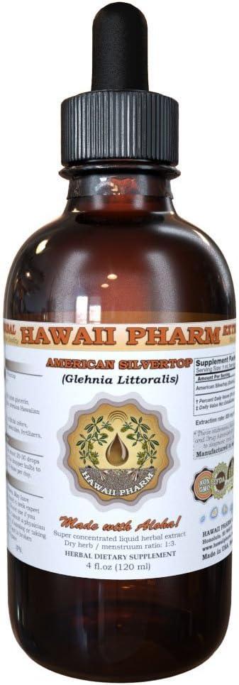 American Silvertop Liquid Extract, American Silvertop (Glehnia Littoralis) Supplément à la teinture des racines 2 oz