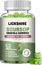 1 Pack Soursop Graviola Gummies - 3000mg Extra Strength Soursop Leaves Supplement met vitamine C, zink - Digestieve hulp, Immune Support & Antioxidant - Sugar-Free, Non-GMO, Veganist, 60 Counts
