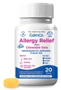 CalmCo Adult Allergie Relief Gummy Bites met difenhydramine - Kauwbare antihistamine voor niezen, Runny Neus & Itchy Eyes, Nighttime Allergie Geneeskunde voor leeftijden 12+, Fantasie Fruit smaak, 20 Tellen