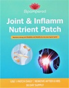 Joint & Inflamm Nutrient Patch - Glucosamine Chondroitin Complex avec MSM pour la santé conjointe, favorise la flexibilité et la mobilité des articulations, le soulagement du malaise articulaire