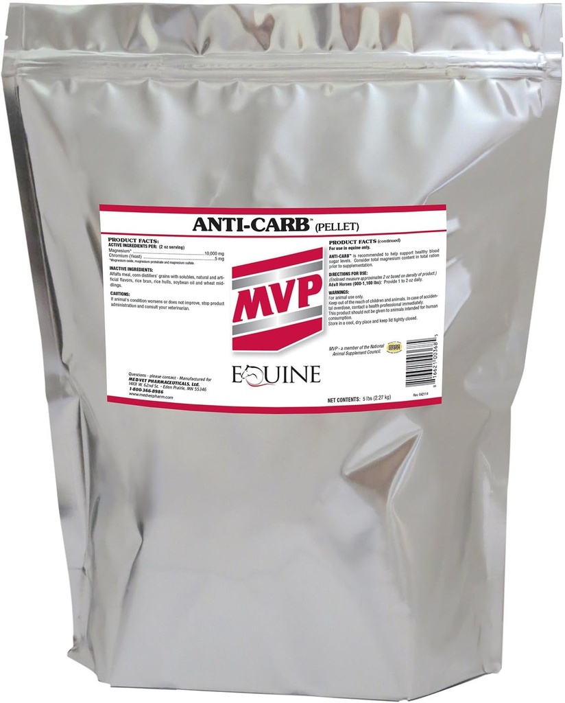 MVP Anti-Carb (5lb) Glucose Metabolisme Ondersteuning...
