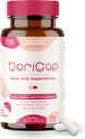 BoriCap - Boric Acid Sugaries for Women - 600 mg - Vaginaal Health & Balance, Itch & Odor - Natural Relief - Vrouwelijke Care - Vrouwelijke Hygiene Products - Made in USA by Heale - 60 Capsules