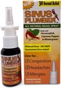 Sinus Plumber Pepper Nasal Spray, Allergie en Sinus Relief, Congestie, Hoofdpijn, 1 fl oz