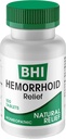 BHI Natuurlijke aambeien Verzacht brand, zwelling, jeuk, Rectaal Pijn & ongemak 8 Maximale sterkte Homeopathische actieve bestanddelen Gemakkelijk van binnen voor vrouwen & mannen - 100 tabletten